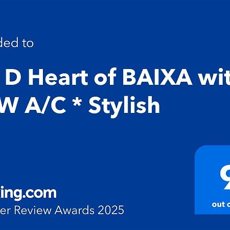 Sj1D Heart Of Baixa With New A/C * Stylish Διαμέρισμα Lisboa Εξωτερικό φωτογραφία